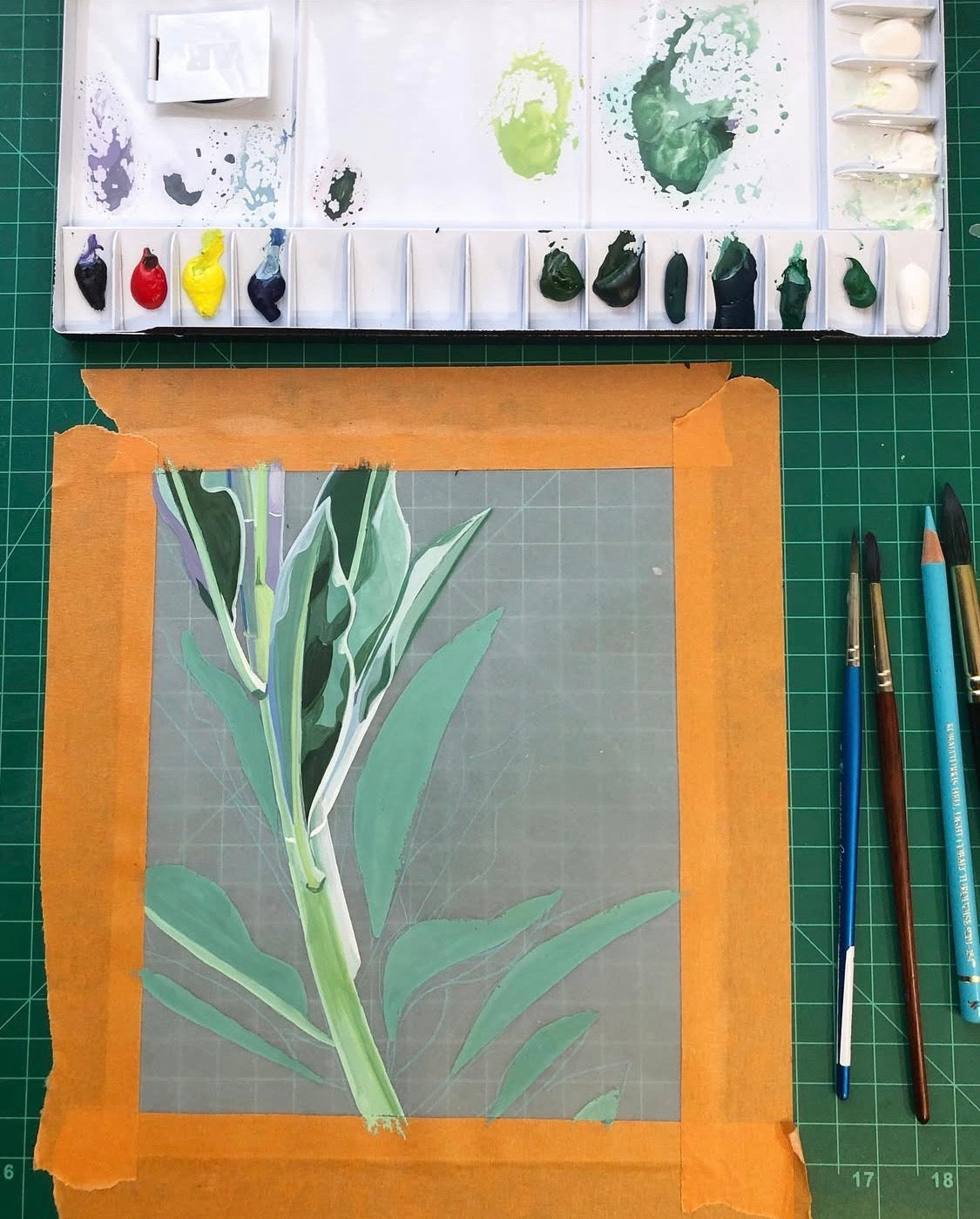 Workshop: Still-life Painting with Gouache - Jan 24th