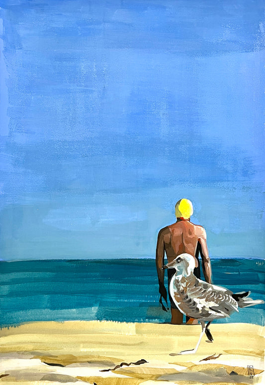 The Swimmer - Limited Edition Fine Art Print