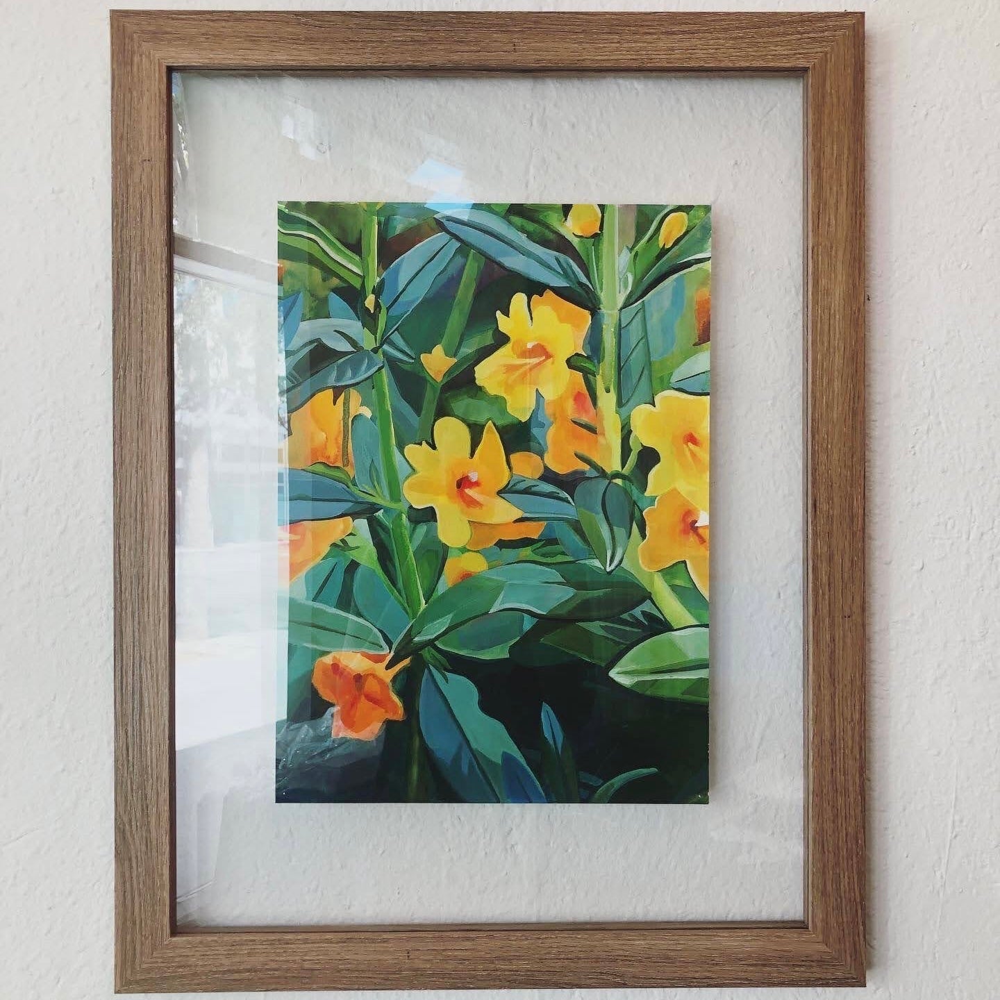 Diplacus aurantiacus - Original Art